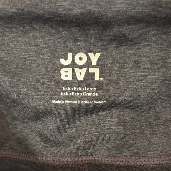 Joylab Women’s Charcoal/Black Leggings - Picture 6 of 8